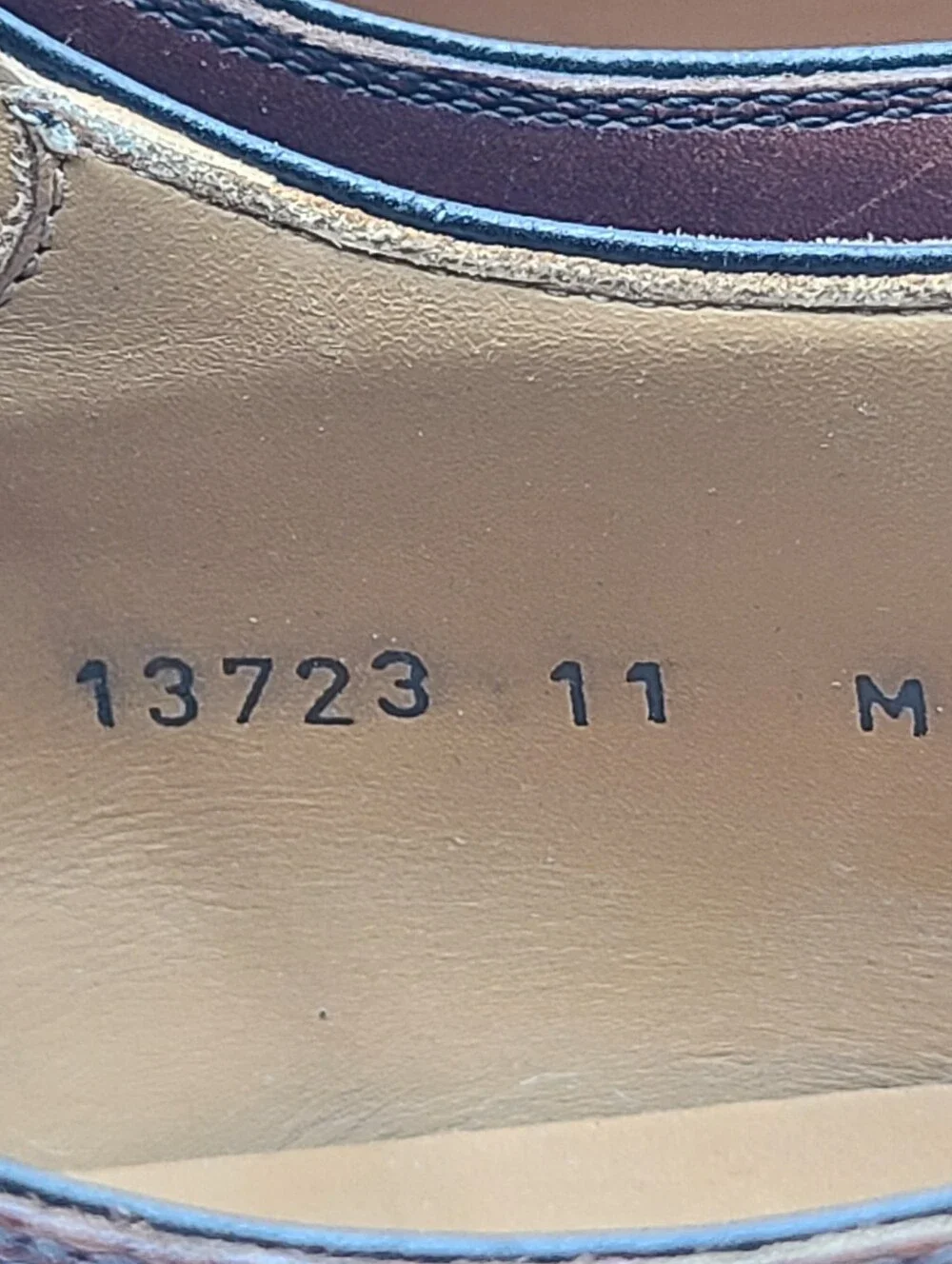 B44 Magnanni Romelo Diversa Apron Toe Derby Cognac Brown Size 11 M MSRP $350